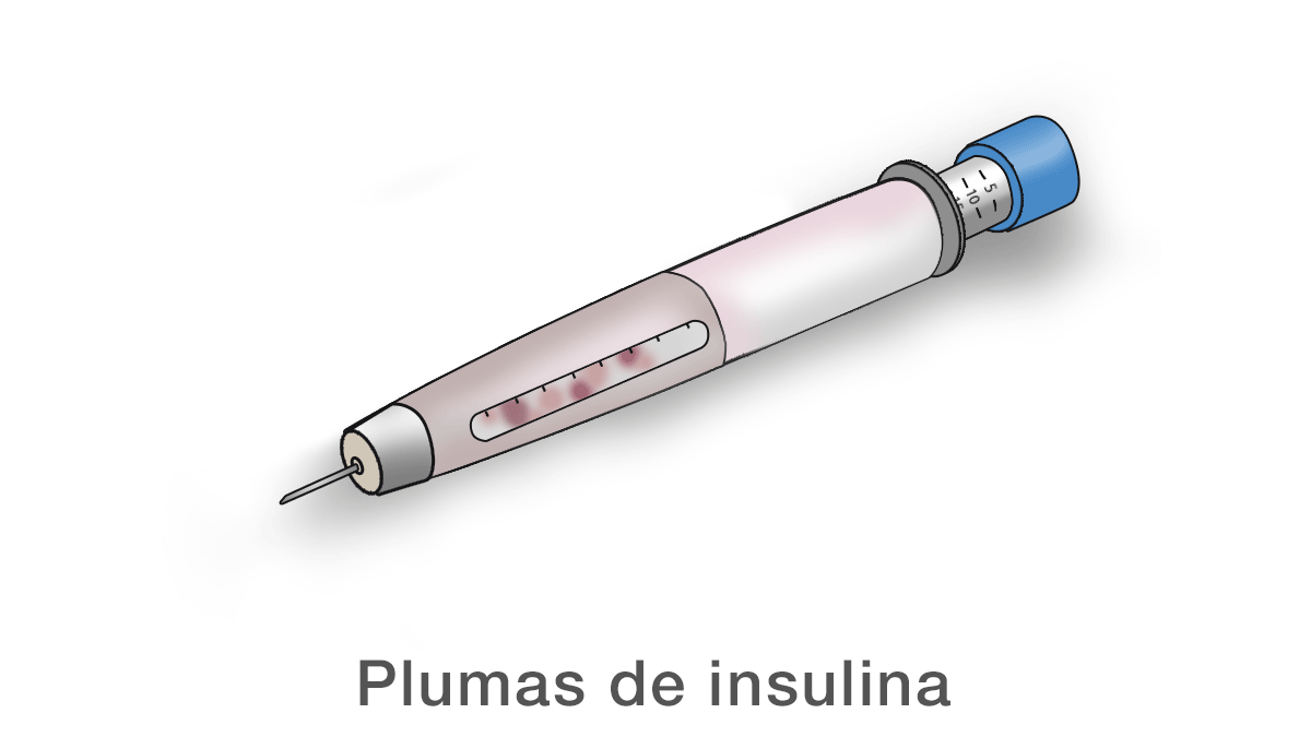 Plumas de insulina