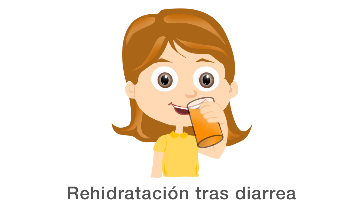 Rehidratación tras diarrea