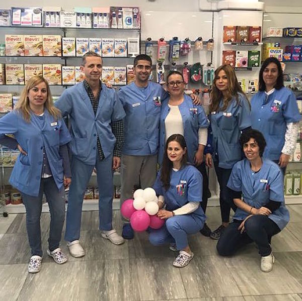 Simona y sus compañeros de Farmacia (Leganés)